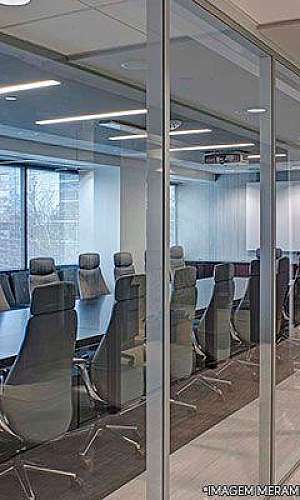 Divisória de ambiente escritório Divisória de ambiente escritório