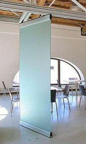 Divisória de vidro temperado escritório Divisória de vidro temperado escritório