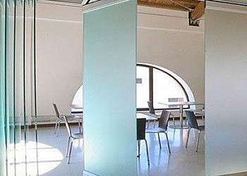 Divisória de vidro temperado escritório Brasilândia
