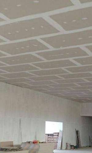 Forro drywall instalação