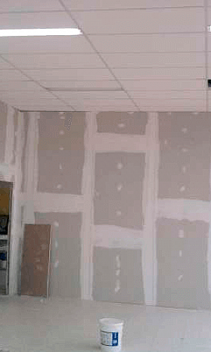 Instalação de divisórias drywall