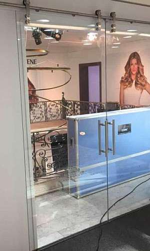 Porta de vidro temperado 8mm Porta de vidro temperado 8mm