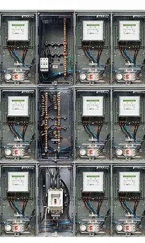 Quadro de medidores coletivo Quadro de medidores coletivo